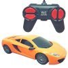 Kart In Box | Rechargeable Remote Control Car | Remote Car | RC Car High Speed (Orange Chargeable Super Fast RC Car)