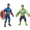 Kart In Box | Hulk Toys for Boys | Hulk | Hulk Action Figure | Captain America | Captain America Toy (Hulk & Captain America - 2 in 1)