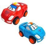 Kart In Box | Mini Transformer Toy | Car Toys for Kids | Friction Powered Toys | Mini Toys | Mini Cars for Kids Toys | Transformer Toy (Combo Red & Blue)