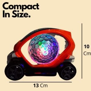 Kart In Box | Car Toys for Kids | Car Toys for Boys 3-5 | Car Toys for Boys 5+ Years | Car Toys for Kids 2 Years+ | with Music | Two 3D Lightning Balls | Excellent Speed