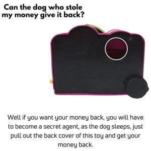 Kart In Box | Puppy House | Puppy House Piggy Bank | Dog House Piggy Bank | Dog Piggy Bank Eating Coin | Dog Piggy Bank