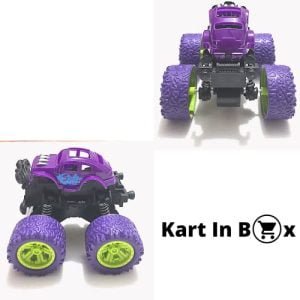 Kart In Box | Small Off Road Truck | Mini Monster Truck | Pull Back Toy | Toy for Kids to Play in Home | Kids | Years (Purple)