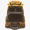 Kart In Box | Metal Cars Die Cast Car for Kids Toys Mini Diecast Small | 1981 Die-Cast Metal | Push and Go with Manual Opening Front Doors (Yellow Jeep Die-Cast)