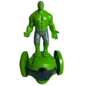 Kart In Box | Hulk | Toys for Boys | Hulk Toy | 3D Lightning | Amazing Music | Automatic Wall Redirection with 3 AA Batteries. (Hulk)