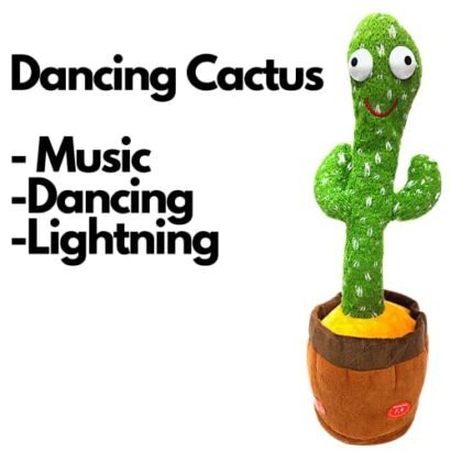 Kart In Box | Cactus Talking Toy for Baby | Dancing Cactus Toy | Talking Cactus | Baby Toys | Dancing Doll | Talking Toys| Speaking Cactus Toy| Cactus Toy | Big Size(14 Inch)