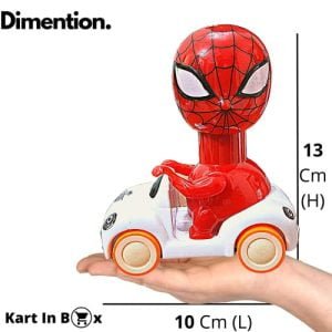Kart In Box, Spiderman Toys For Boys, Scooter, Car, Bike, For Kids, Years (Spider Man), Red