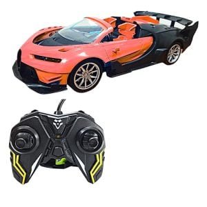 Kart In Box | Remote Control Car | Remote Car | RC Car High Speed (Bugatti Big RC Car (RED))