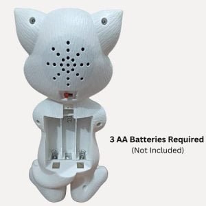 Talking Tom Toy for Kids Speaking |Talking Tom Cat |Talking Tom Toys for Kids |Talking Toys for Kids |cat Toys for Kids |Talking Cat |Talking Cat Toy for Kids Speaking |for Girls Boys (White)