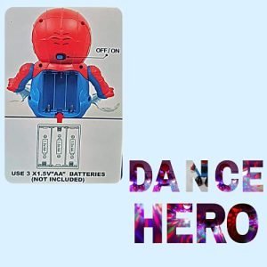 Spider-Man Toys, Dancing Robot Toy, Led Light, Spiderman Toys, Toy Robot, Spiderman Toy, Spider Man Toy, Spider Toy, Spiderman Robot for Kids Boys Years Red and Blue