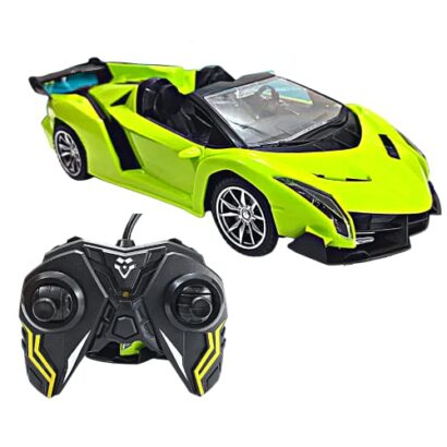 Kart In Box, Remote Control Car, Remote Car, Rc Car High Speed, Lamborgini (Lamborgini Big Rc Car), Green