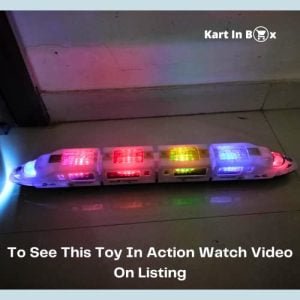 Kart In Box | Battery Operated | Toy Train | Train Toys for Kids | Metro | Music Toys for Kids | 3D Lightning | Music | Age | Years | for Boys & Girls (20 INCH)