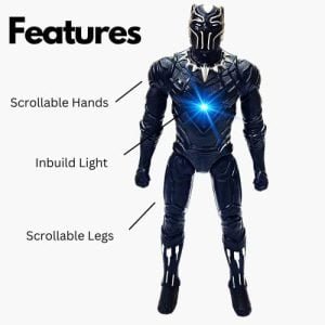 Kart In Box | Black Panther | Black Panther Toys | Black Panther Action Figure (7 Inch)