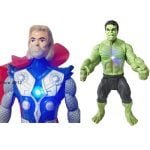 Kart In Box | Hulk Toys for Boys | Hulk | Hulk Action Figure | Thor | Thor Hammer Toy | Thor Action Figures (Hulk & Thor - 2 in 1)