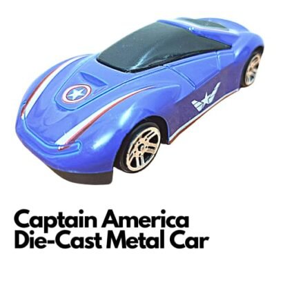 Kart In Box Metal Cars Die Cast Car for Kids Toys Mini Diecast Small Set (Captain America Die Cast)