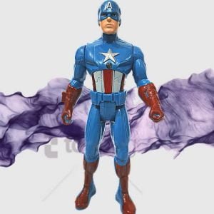 Kart In Box Captain America Toys Captain America Shield, Captain Marvel Action Figure Captain Toy Marvel Legends Figures For Boys Kids (7 Inch)