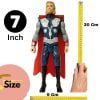 Kart In Box | Thor | Thor Hammer Toy | Thor Action Figures | Captain America | Captain America Toy (Thor & Captain America - 2 in 1)