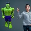 Kart In Box | Hulk Toys for Boys | Action Figure | Avengers Figures | Rotate | Lightning | Music | Walking