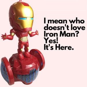 Kart In Box | Iron Man Toys | Iron Man | Iron Man Action Figures | 3D Lightning | Amazing Music | Automatic Wall Redirection | Kids Toys (Iron Man)