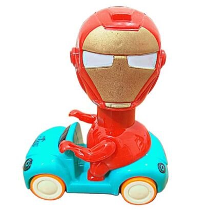 Kart In Box | Iron Man Toys | Mini Scooter Toy for Kids | Bike Toy for Kids | Friction Toys (Iron Man)