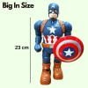 Kart In Box | Captain America Toys | Captain America Action Figure | Avengers Toys for Boys | Captain America Action Figure | Avengers Toys | Rotate | Lightning | Music | Walking