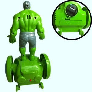 Kart In Box | Hulk | Toys for Boys | Hulk Toy | 3D Lightning | Amazing Music | Automatic Wall Redirection with 3 AA Batteries. (Hulk)