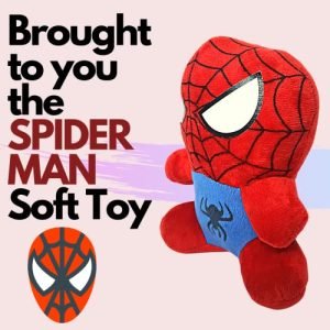 Kart In Box | Spiderman Soft Toy | Spiderman Toys | Birthday Gift for Girls Kids | Birthday Gift for Boys (10 Inch) (Spiderman Soft Toy)