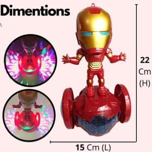 Kart In Box | Iron Man Toys | Iron Man | Iron Man Action Figures | 3D Lightning | Amazing Music | Automatic Wall Redirection | Kids Toys (Iron Man)