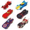 Kart In Box Metal Cars Die Cast Car For Kids Toys Mini Diecast Small Set (6 Avengers Cars)|Multicolor