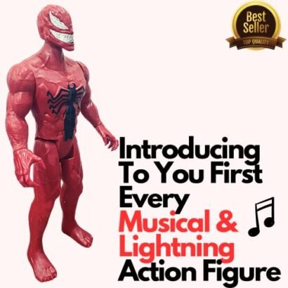 Kart In Box | Musical | Lightning | Iron Man Toys | Action Figures | Iron Man Toys for Boys | Iron Man (12 Inch)