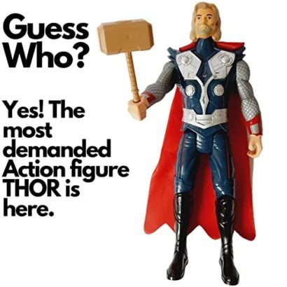 Kart In Box ( 12 INCH Thor Toy with Light, Toys, Thor Hammer, Thor , Action Figure, Toy, Toys Set, Thor Toys, Thor Hammer Toy (Thor 12 Inch)