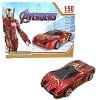 Kart In Box Metal Cars Die Cast Car for Kids Toys Mini Diecast Small Set (Iron Man Die Cast)