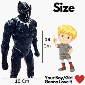 Kart In Box | Black Panther | Black Panther Toys | Black Panther Action Figure (7 Inch)