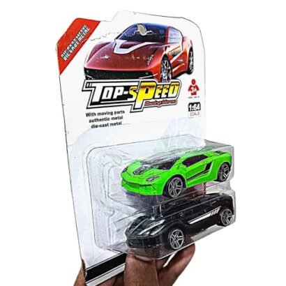 Kart In Box Metal Cars Die Cast Car for Kids Toys Mini Diecast Small Set (2 Die Cast Toy) (Multicolor)