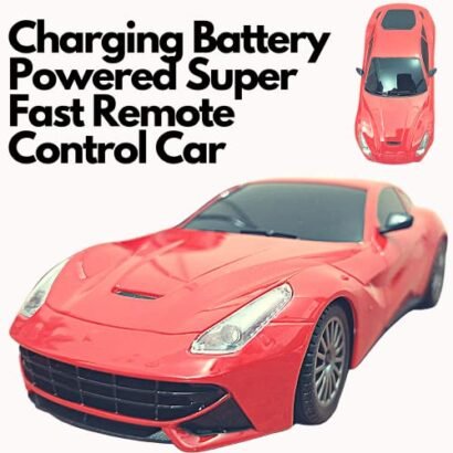 Kart In Box | Rechargeable Remote Control Car | Remote Car | RC Car High Speed (Red Chargeable Super Fast RC Car)