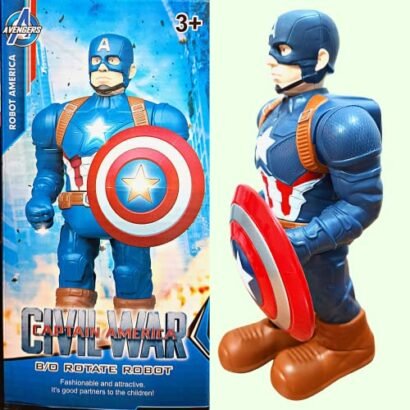 Kart In Box | Captain America Toys | Captain America Action Figure | Avengers Toys for Boys | Captain America Action Figure | Avengers Toys | Rotate | Lightning | Music | Walking