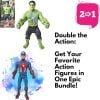 Kart In Box | Hulk Toys for Boys | Hulk | Hulk Action Figure | Captain America | Captain America Toy (Hulk & Captain America - 2 in 1)