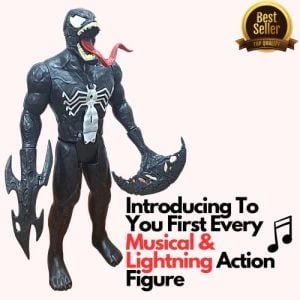 Kart In Box | Musical | Lightning | Venom Toys | Action Figures | Venom Toys for Boys | Venom (12 Inch)