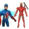 Kart In Box | Iron Man | Action Figures | Iron Man Toys | Captain America | Captain America Toy (Iron Man & Captain America - 2 in 1)