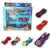 Kart In Box Metal Cars Die Cast Car For Kids Toys Mini Diecast Small Set (6 Avengers Cars)|Multicolor