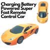 Kart In Box | Rechargeable Remote Control Car | Remote Car | RC Car High Speed (Orange Chargeable Super Fast RC Car)