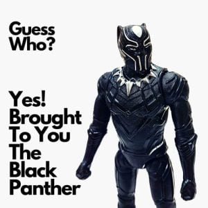 Kart In Box | Black Panther | Black Panther Toys | Black Panther Action Figure (7 Inch)