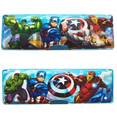 Kart In Box | Compass Box for Boys | Pencil Box | Pencil Box Boys & Girls | Compass Box for Kids | Avengers | (Captain America Small Size)