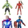 Kart In Box I Set of 4 Action Figure I Hulk I Captain America I Iron Man I Thor (7 Inch)