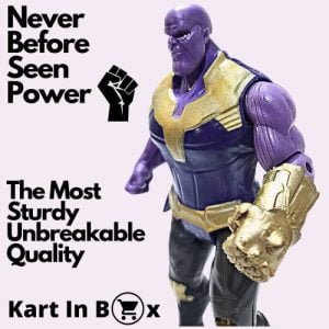 Kart In Box | Action Figures | Thanos | Thanos Hand | Thanos Gauntlet | Thanos Toys (7 Inch)