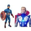 Kart In Box | Thor | Thor Hammer Toy | Thor Action Figures | Captain America | Captain America Toy (Thor & Captain America - 2 in 1)