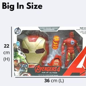 Kart In Box Ironman Set |Iron Man |Iron Man Toys |Iron Man Mask |Iron Man Action Figures |Iron Man Figure |Kids | Boys| Toy| Avengers |Marvel |Iron Man Toys for Boys |Toys for Kids |Years Man