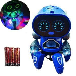 Kart In Box Robot Toys |Robot for Kids |Robot Toys for Kids 5 Years |Dance Robot |Dancing Robot for Kids |Robot Toy |Robot for Kids 10 Years |Wall E Robot Toy |Bot |Boys Toy 3-4 Years (Blue)