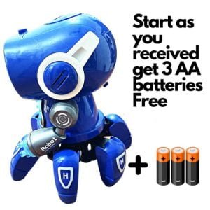 Kart In Box Robot Toys |Robot for Kids |Robot Toys for Kids 5 Years |Dance Robot |Dancing Robot for Kids |Robot Toy |Robot for Kids 10 Years |Wall E Robot Toy |Bot |Boys Toy 3-4 Years (Blue)