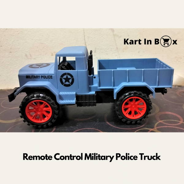 Kart In Box | Remote Control Truck | Remote Control Truck Gadi | Military Police | Remote Controller Car | Rc Car