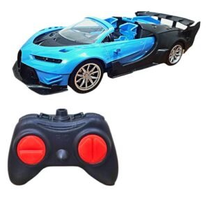 Kart In Box | Rechargeble Remote Control Car | Remote Car | Rc Car High Speed (Bugatti Big Rc Car) Blue
